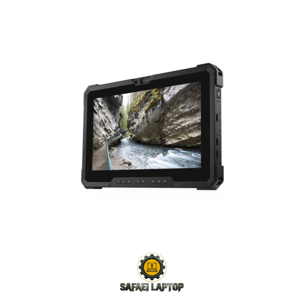 لپ‌تاپ نظامی صنعتی Dell Latitude 7212 Rugged Extreme Tablet به همراه کیبورد و پایه نگهدارنده